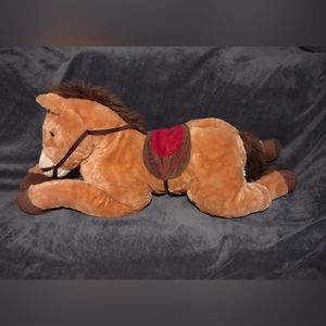 Rare TOYS R US Jumbo HORSE PLUSH 48" XL stuffed animal
